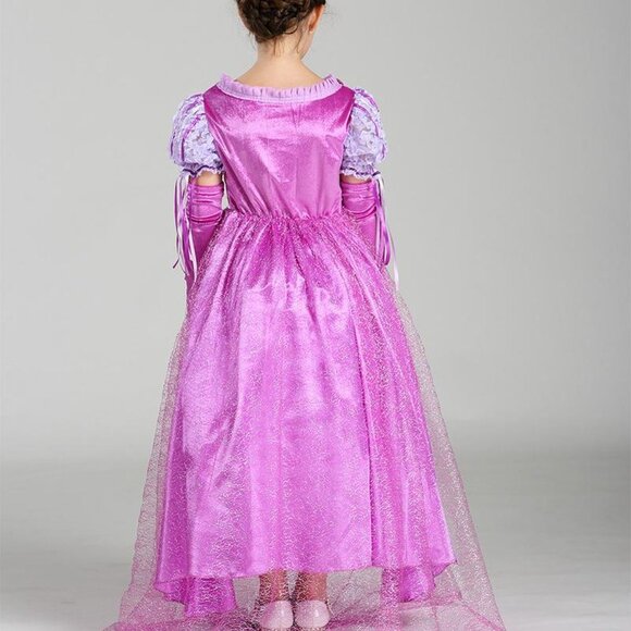 Kid Girl Sofia First Princess Long Dress up Costume Cosplay Gown Hallowe… - Picture 6 of 13